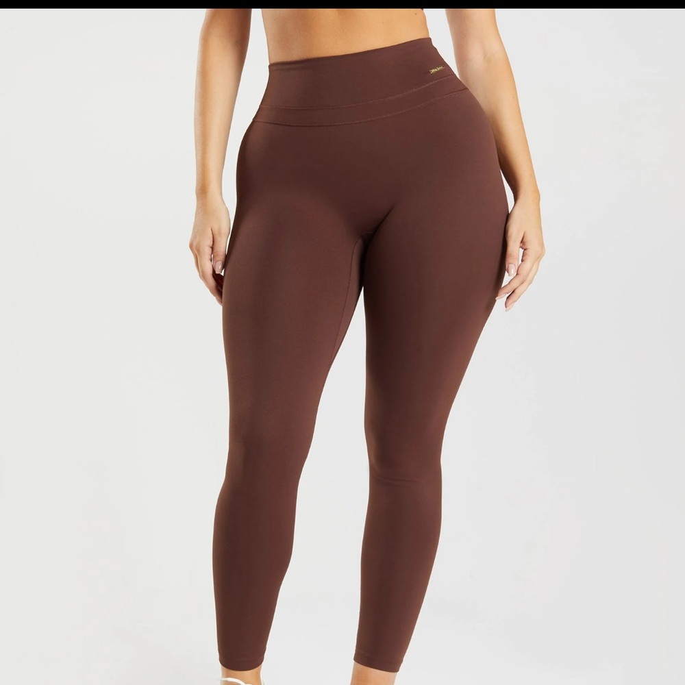 Gymshark Chocolate High-Rise Leggings